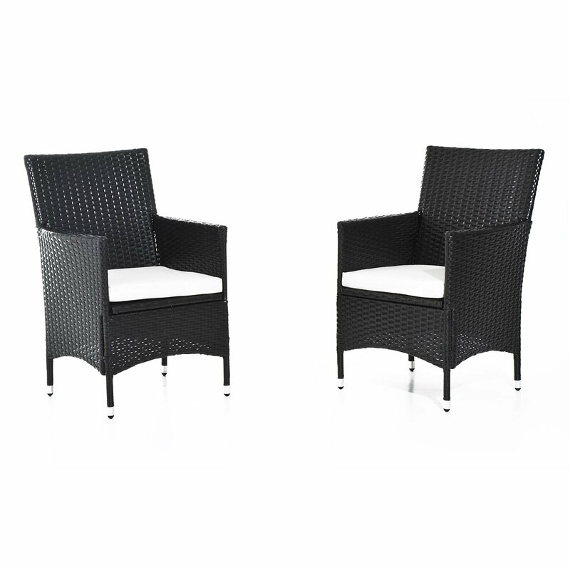 Sol 72 Outdoor Rattan Dining Chair with Cushion & Reviews | Wayfair.co.uk